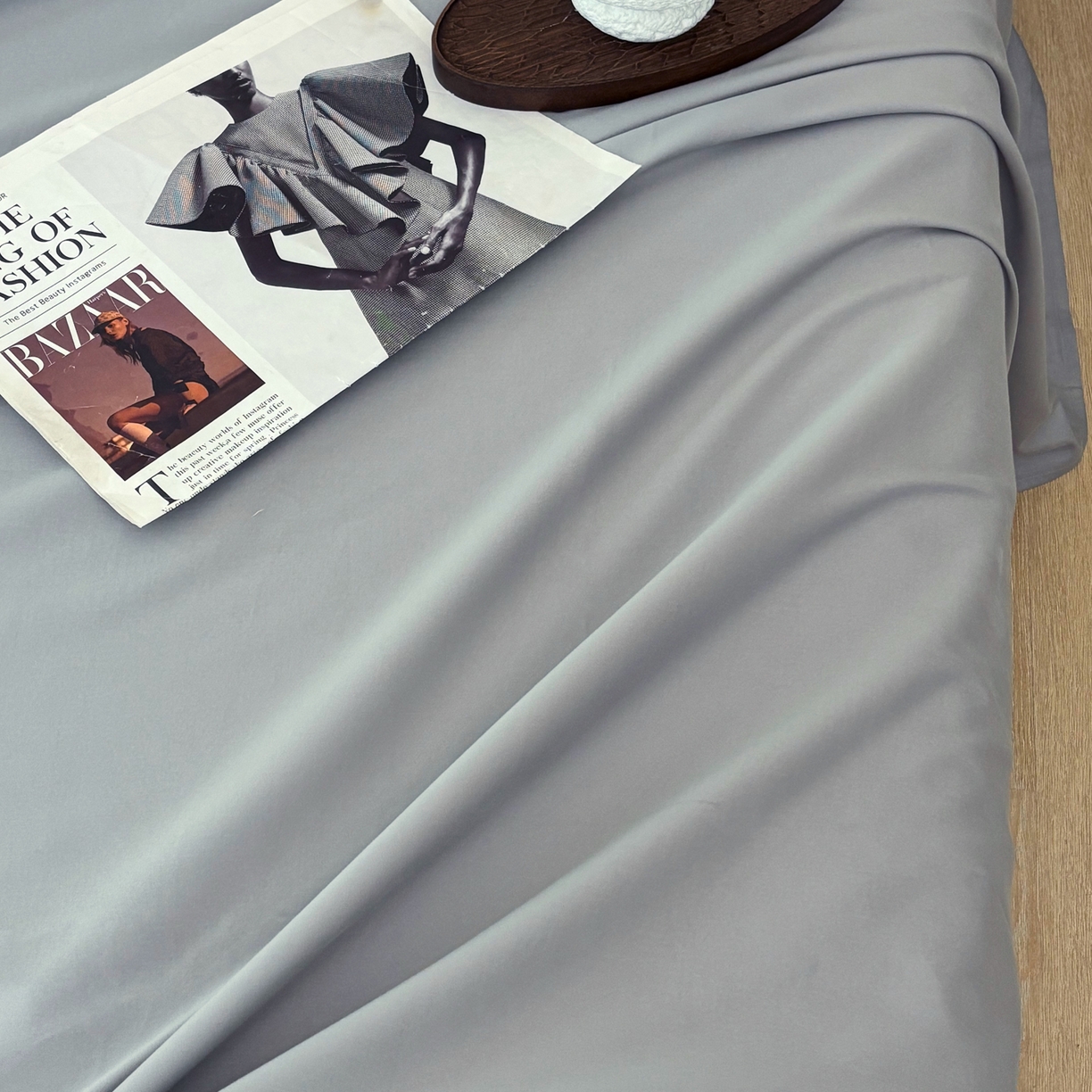 91家纺网 家纺一手货源 找家纺 FORTWO家纺原创设计（FOR TWO家纺） 2025新款50全棉纯棉数码磨毛印花四件套-场景二 琥珀