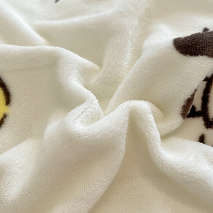 91家纺网 家纺一手货源 找家纺 三朵家纺 2025新款三丽鸥印花牛奶绒四件套 美好帕恰