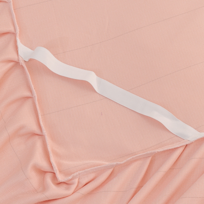 91家纺网 家纺一手货源 找家纺 （总）恩和家纺 2025新款白色薄纱双层飞边牛奶绒四件套