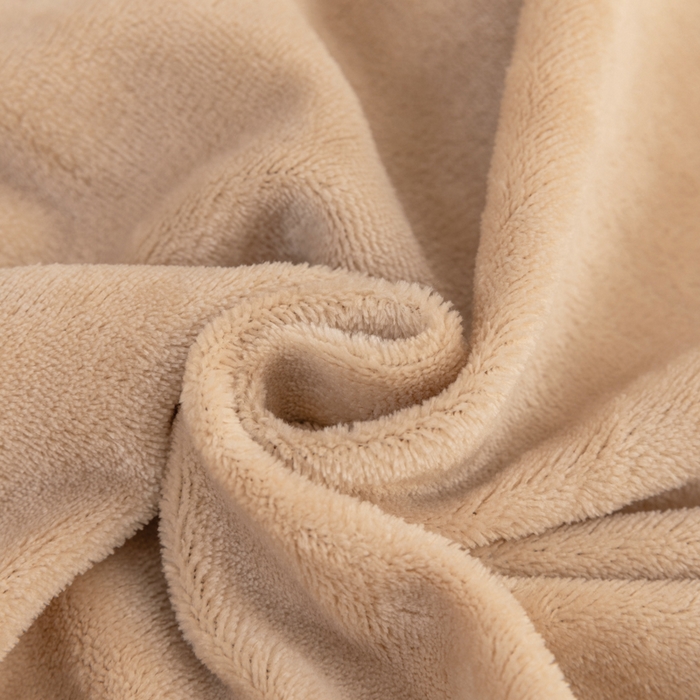 91家纺网 家纺一手货源 找家纺 恩和家纺 2025新款白色薄纱双层飞边牛奶绒四件套 米驼