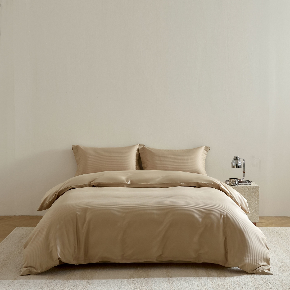 （总）ONE TWO ONE 121 2025新款长绒棉高支高密贡缎高定提花（小cr）四件套（【提供买家秀】}为了各位老板们都有利润空间，平台控价券后不得低于218/298/318元，感谢您的配合与支