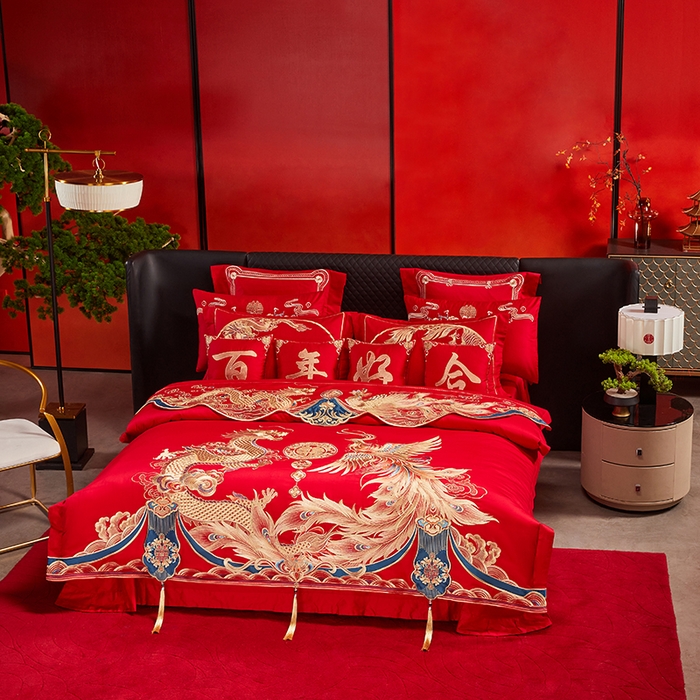 91家纺网 家纺一手货源 找家纺 （总）皇潮婚庆馆 2025新款高端婚庆系列套件