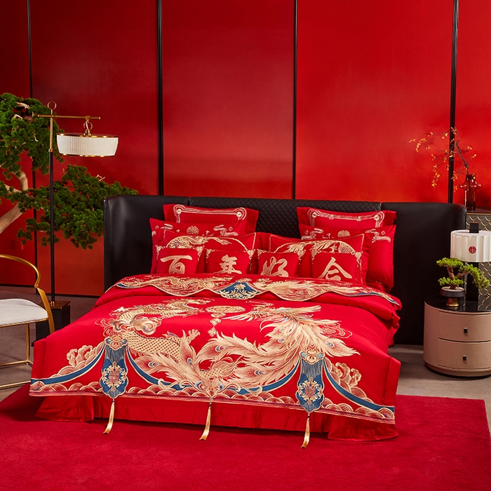 91家纺网 家纺一手货源 找家纺 （总）皇潮婚庆馆 2025新款高端婚庆系列套件