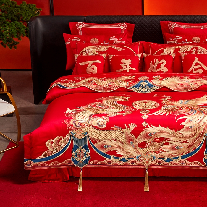 91家纺网 家纺一手货源 找家纺 （总）皇潮婚庆馆 2025新款高端婚庆系列套件