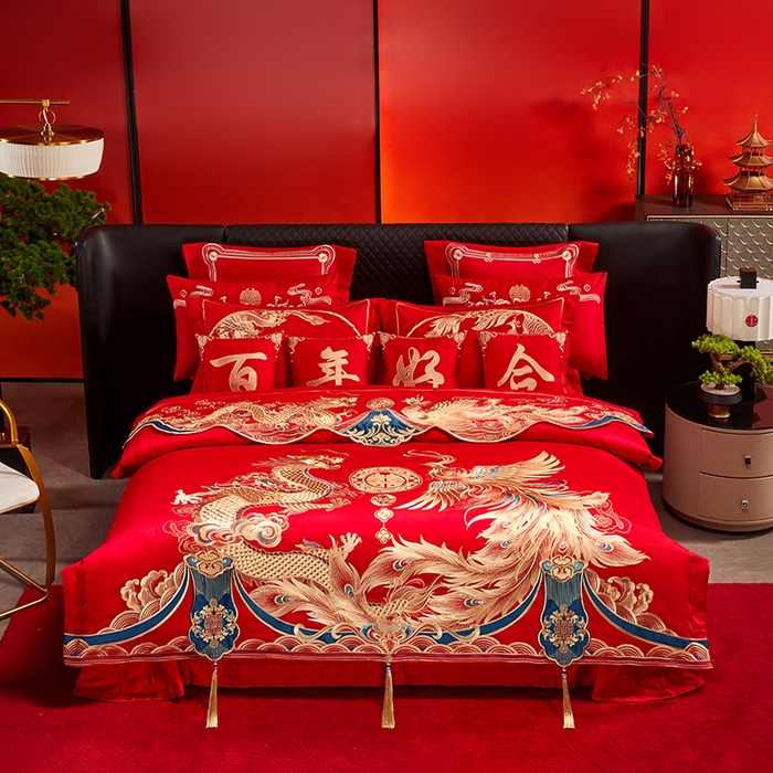 91家纺网 家纺一手货源 找家纺 （总）皇潮婚庆馆 2025新款高端婚庆系列套件