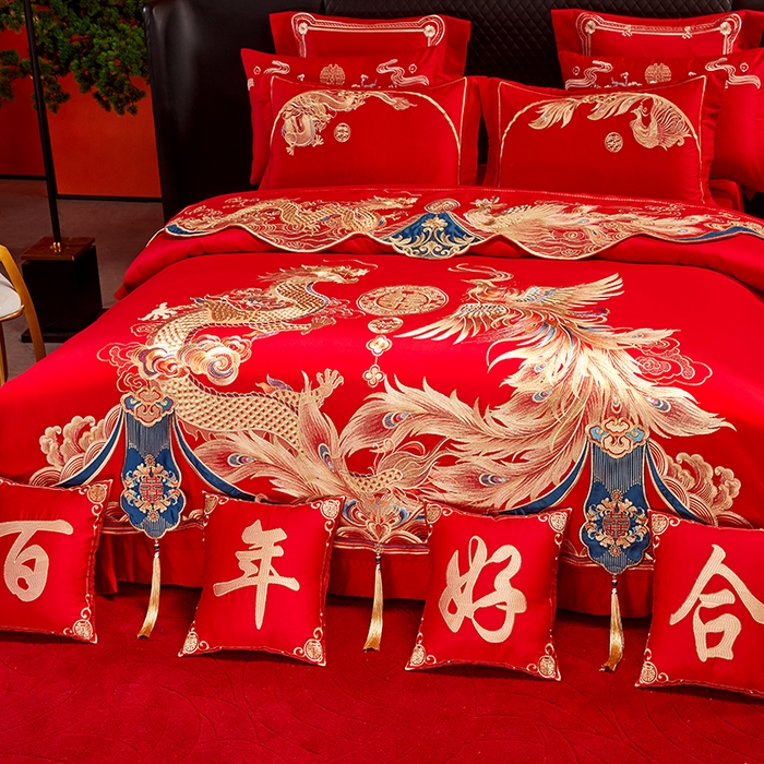 91家纺网 家纺一手货源 找家纺 （总）皇潮婚庆馆 2025新款高端婚庆系列套件