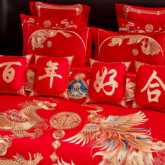 91家纺网 家纺一手货源 找家纺 （总）皇潮婚庆馆 2025新款高端婚庆系列套件