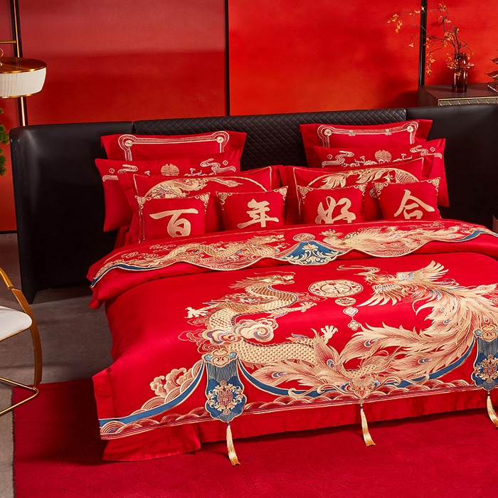 91家纺网 家纺一手货源 找家纺 （总）皇潮婚庆馆 2025新款高端婚庆系列套件