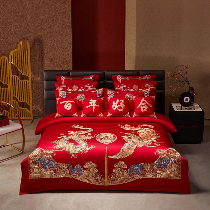 91家纺网 家纺一手货源 找家纺 （总）皇潮婚庆馆 2025新款高端婚庆系列套件