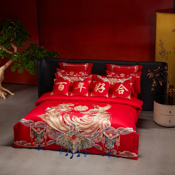 91家纺网 家纺一手货源 找家纺 （总）皇潮婚庆馆 2025新款高端婚庆系列套件