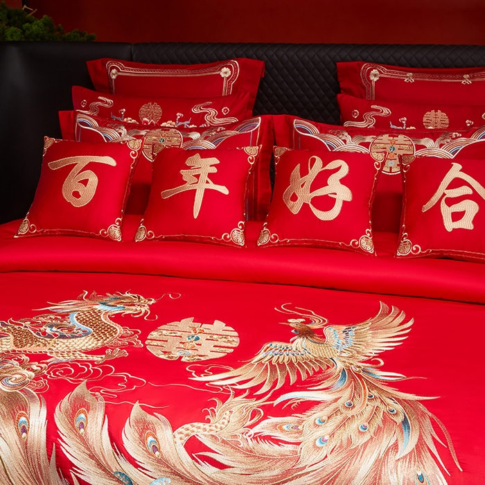 91家纺网 家纺一手货源 找家纺 （总）皇潮婚庆馆 2025新款高端婚庆系列套件