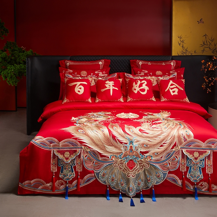 91家纺网 家纺一手货源 找家纺 （总）皇潮婚庆馆 2025新款高端婚庆系列套件