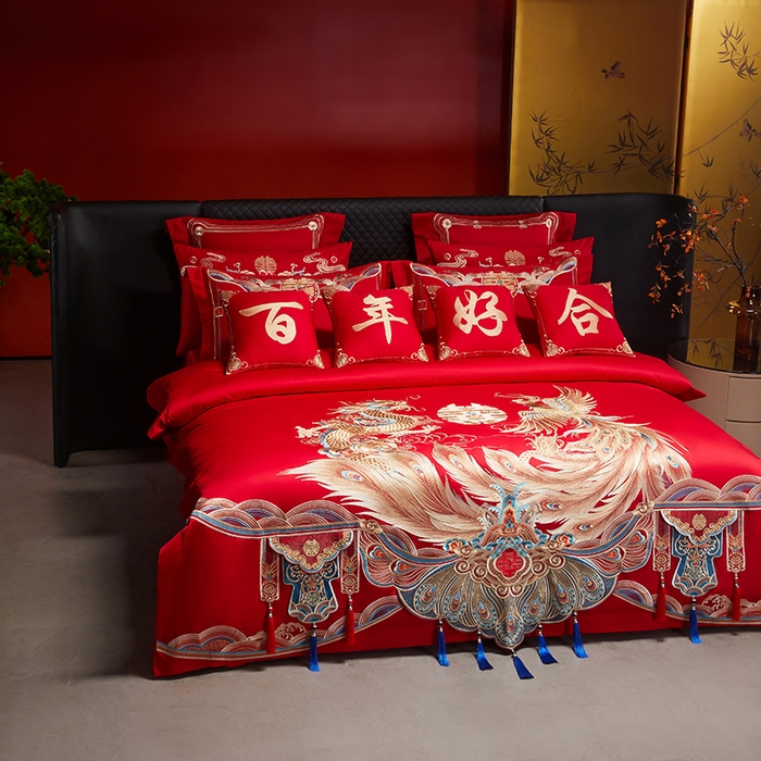 91家纺网 家纺一手货源 找家纺 （总）皇潮婚庆馆 2025新款高端婚庆系列套件