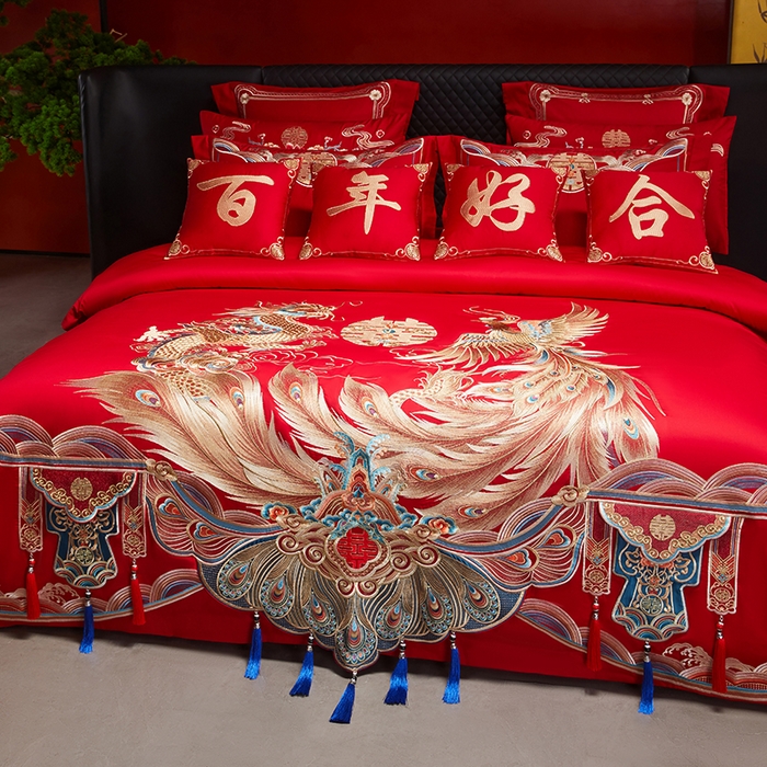 91家纺网 家纺一手货源 找家纺 （总）皇潮婚庆馆 2025新款高端婚庆系列套件