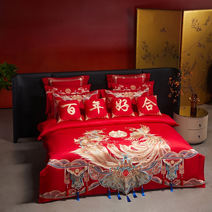 91家纺网 家纺一手货源 找家纺 （总）皇潮婚庆馆 2025新款高端婚庆系列套件