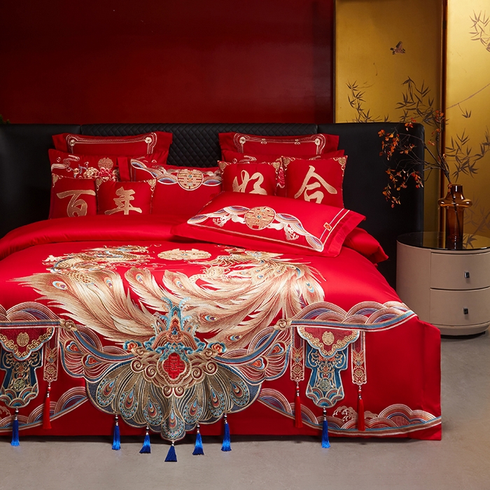 91家纺网 家纺一手货源 找家纺 （总）皇潮婚庆馆 2025新款高端婚庆系列套件