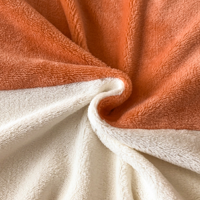 91家纺网 家纺一手货源 找家纺 苹果星家纺 2025新款230g牛奶绒四件套-艾琳 艾琳-暖橘