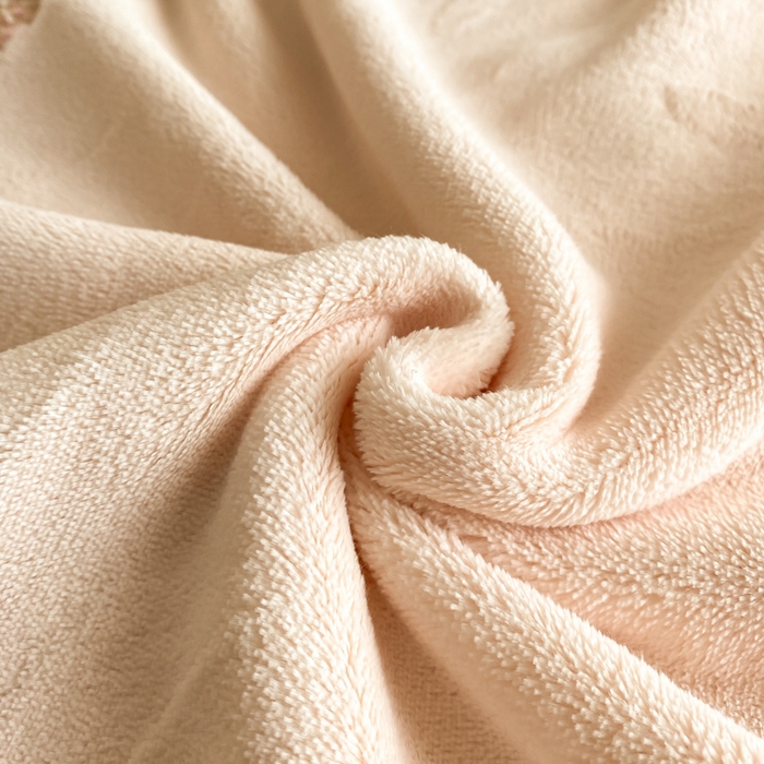 91家纺网 家纺一手货源 找家纺 苹果星家纺 2025新款高克重纯色牛奶绒刺绣四件套-奢香夫人 奢香夫人-杏