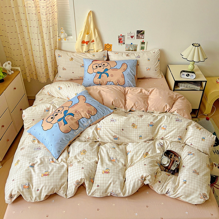 91家纺网 家纺一手货源 找家纺 （总）海岛哥哥 2025新款105克软绵绵大版枕套四件套系列-大床图（有买家秀）