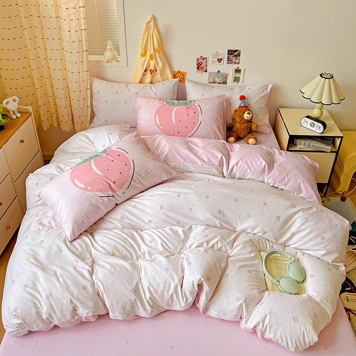 91家纺网 家纺一手货源 找家纺 （总）海岛哥哥 2025新款105克软绵绵大版枕套四件套系列-大床图（有买家秀）