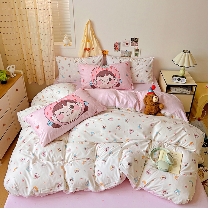 91家纺网 家纺一手货源 找家纺 （总）海岛哥哥 2025新款105克软绵绵大版枕套四件套系列-大床图（有买家秀）