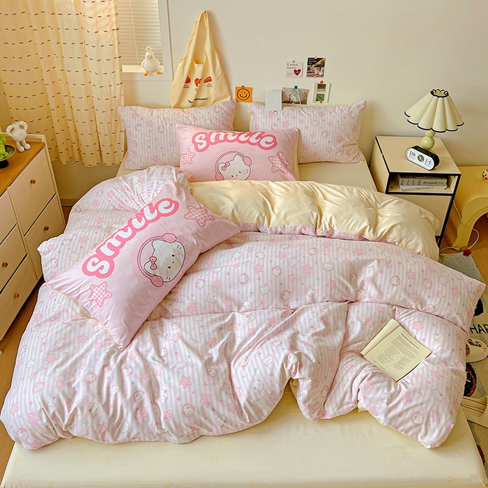 91家纺网 家纺一手货源 找家纺 （总）海岛哥哥 2025新款105克软绵绵大版枕套四件套系列-大床图（有买家秀）