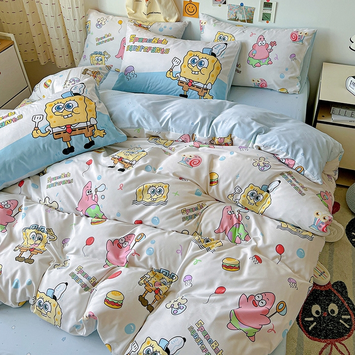 91家纺网 家纺一手货源 找家纺 （总）海岛哥哥 2025新款105克软绵绵大版枕套四件套系列-大床图（有买家秀）