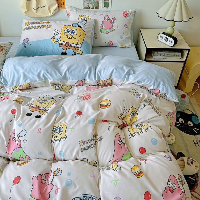 91家纺网 家纺一手货源 找家纺 （总）海岛哥哥 2025新款105克软绵绵大版枕套四件套系列-大床图（有买家秀）