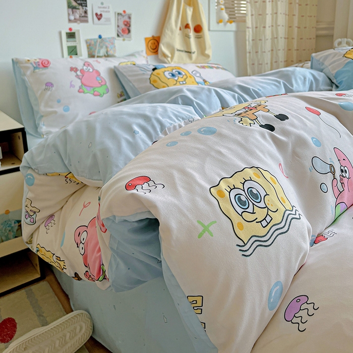 91家纺网 家纺一手货源 找家纺 （总）海岛哥哥 2025新款105克软绵绵大版枕套四件套系列-大床图（有买家秀）