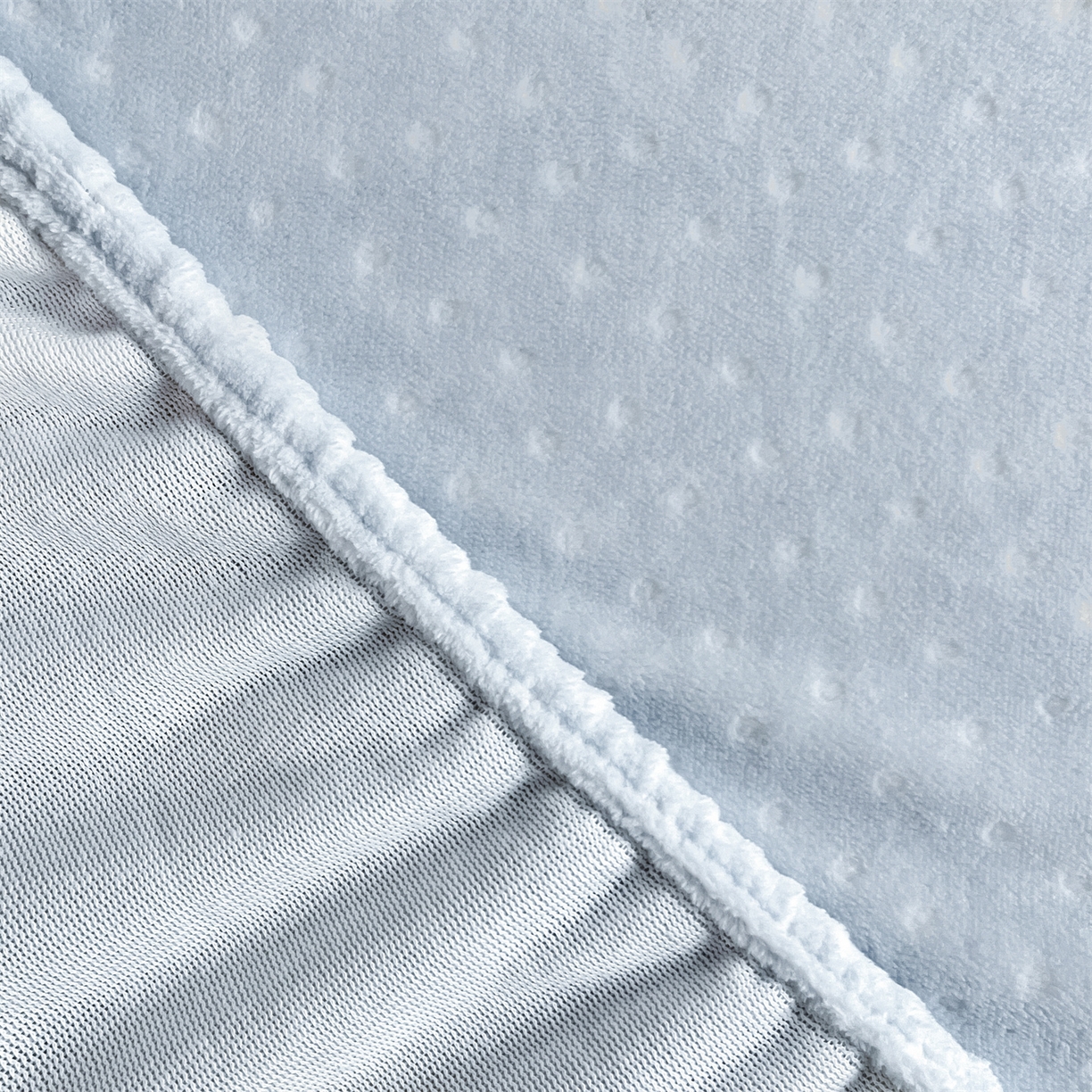 91家纺网 家纺一手货源 找家纺 857家居 2025新款樱桃牛奶绒床笠 樱桃-天蓝