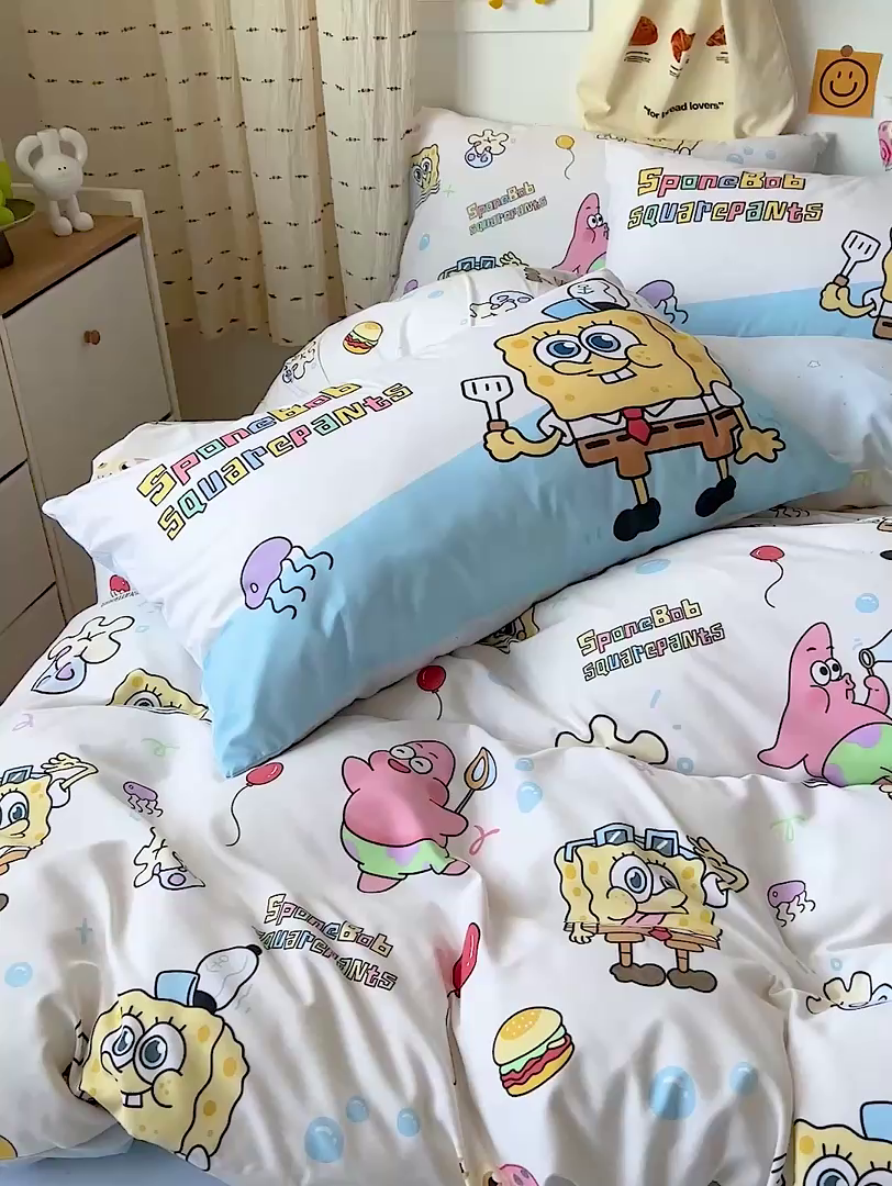 91家纺网 家纺一手货源 找家纺 （总）海岛哥哥 2025新款105克软绵绵大版枕套四件套系列-大床图（有买家秀）