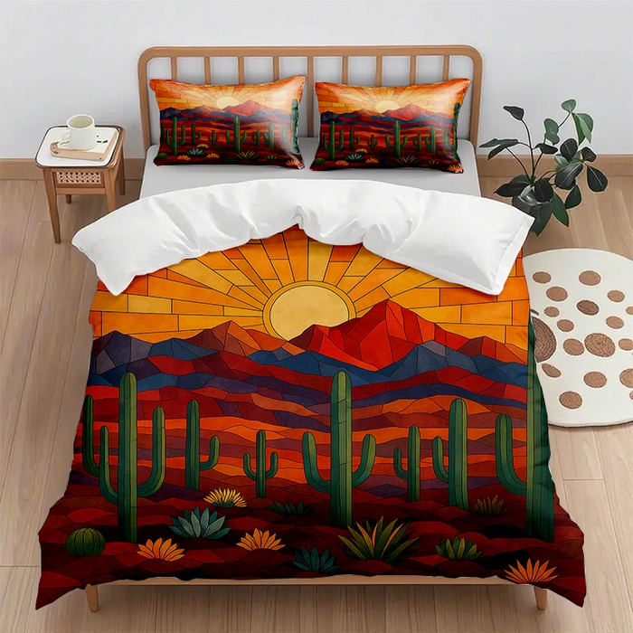 91家纺网 家纺一手货源 找家纺 （总）轩贝雅 新款跨境Pod工厂数码印花被套套装（被套+枕套）第五批