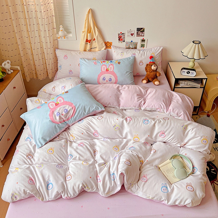 海岛哥哥 2025新款105克软绵绵大版枕套四件套系列-大床图（有买家秀）玩偶合集