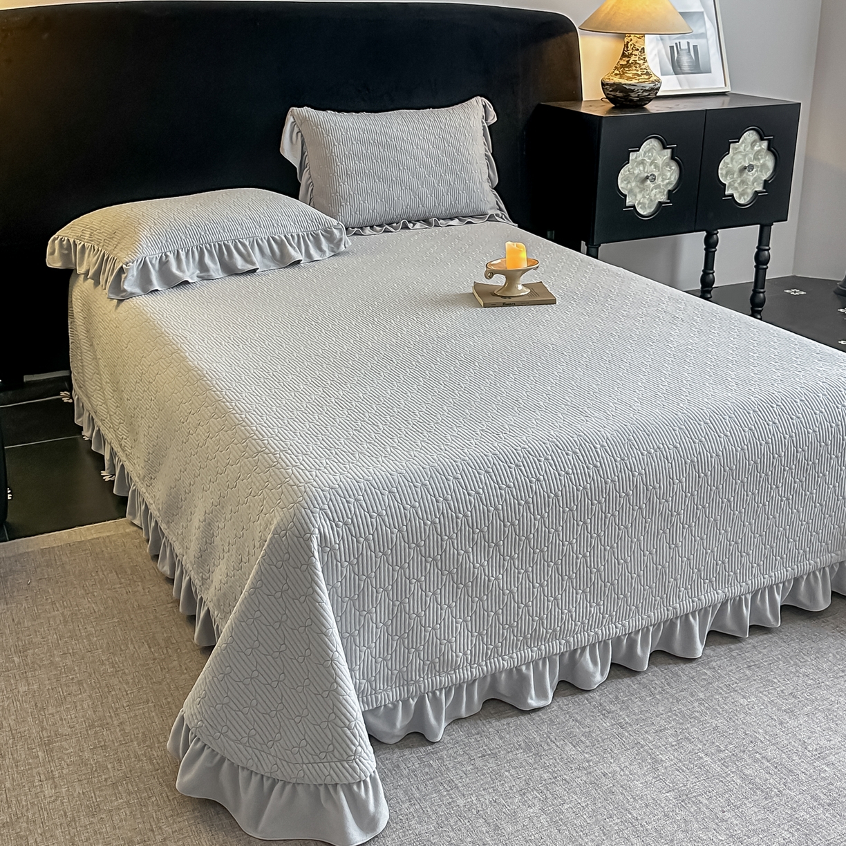 91家纺网 家纺一手货源 找家纺 （总）手艺人家纺 2025新款高克重韩国绒三件套