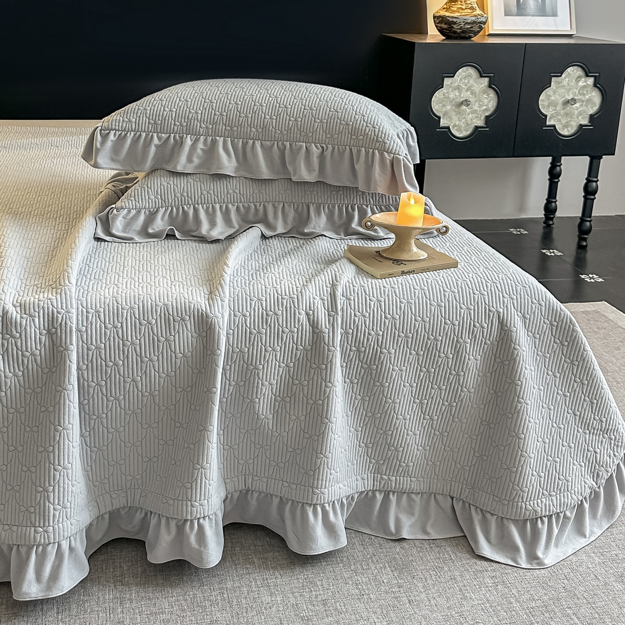 91家纺网 家纺一手货源 找家纺 （总）手艺人家纺 2025新款高克重韩国绒三件套