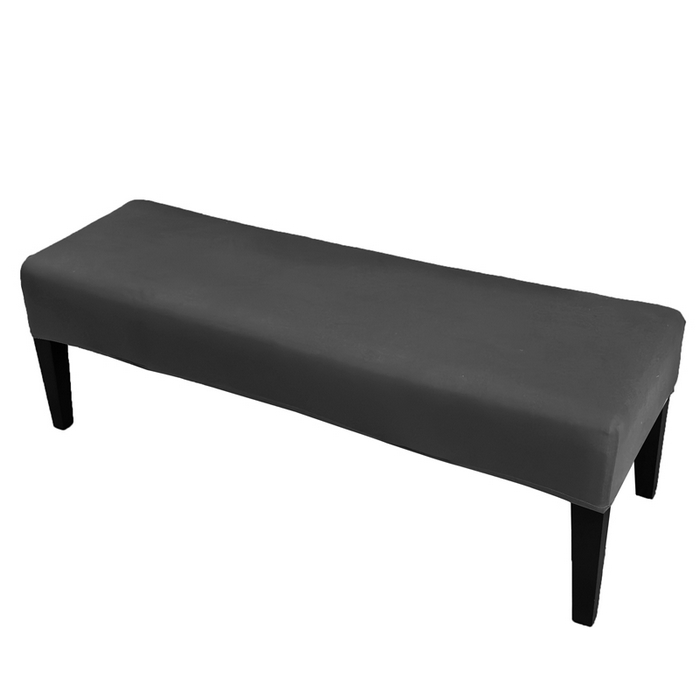 91家纺网 家纺一手货源 找家纺 （总）壹零特色家纺 弹力简约纯色牛奶丝长型换鞋凳套  钢琴凳套 长凳套