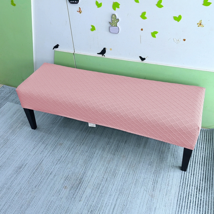 91家纺网 家纺一手货源 找家纺 （总）壹零特色家纺 2025新款菱形格长款换鞋凳套