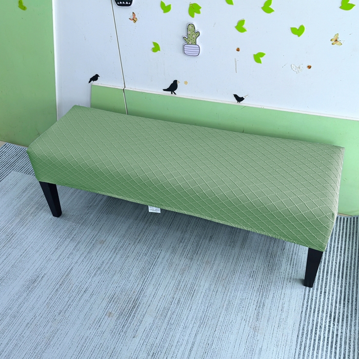 91家纺网 家纺一手货源 找家纺 （总）壹零特色家纺 2025新款菱形格长款换鞋凳套