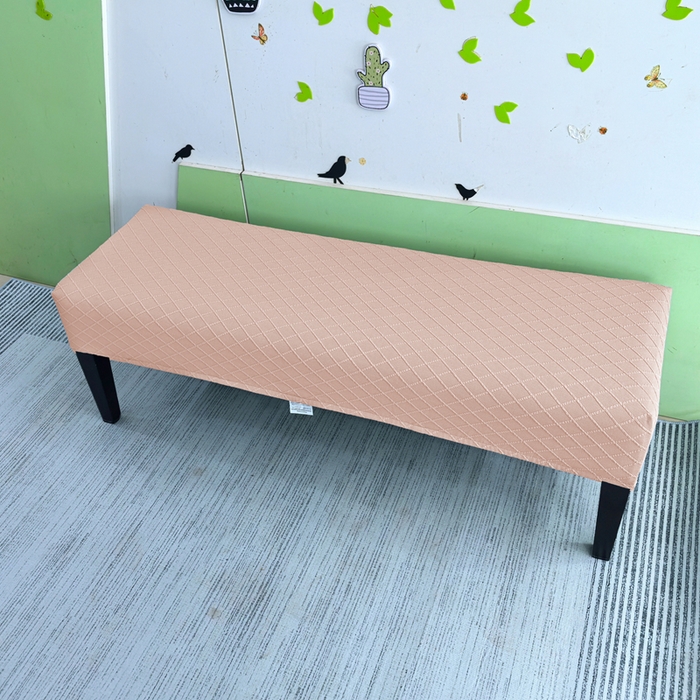 91家纺网 家纺一手货源 找家纺 （总）壹零特色家纺 2025新款菱形格长款换鞋凳套