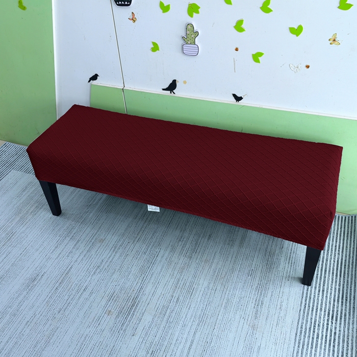 91家纺网 家纺一手货源 找家纺 （总）壹零特色家纺 2025新款菱形格长款换鞋凳套