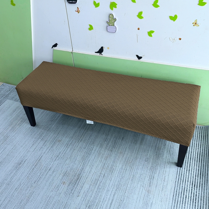 91家纺网 家纺一手货源 找家纺 （总）壹零特色家纺 2025新款菱形格长款换鞋凳套