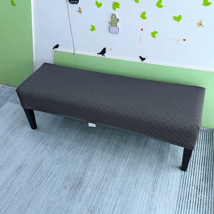 91家纺网 家纺一手货源 找家纺 （总）壹零特色家纺 2025新款菱形格长款换鞋凳套