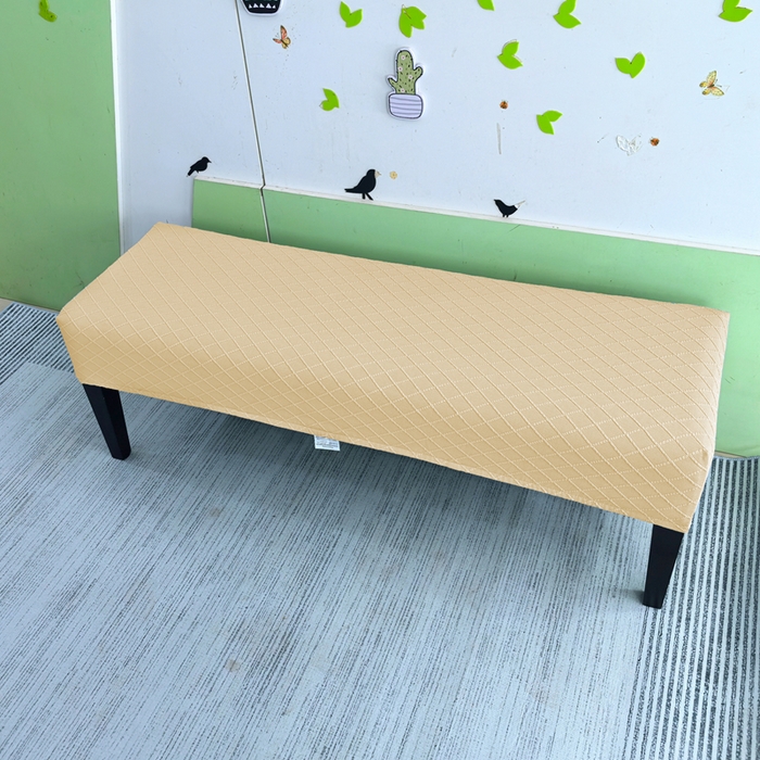 91家纺网 家纺一手货源 找家纺 （总）壹零特色家纺 2025新款菱形格长款换鞋凳套