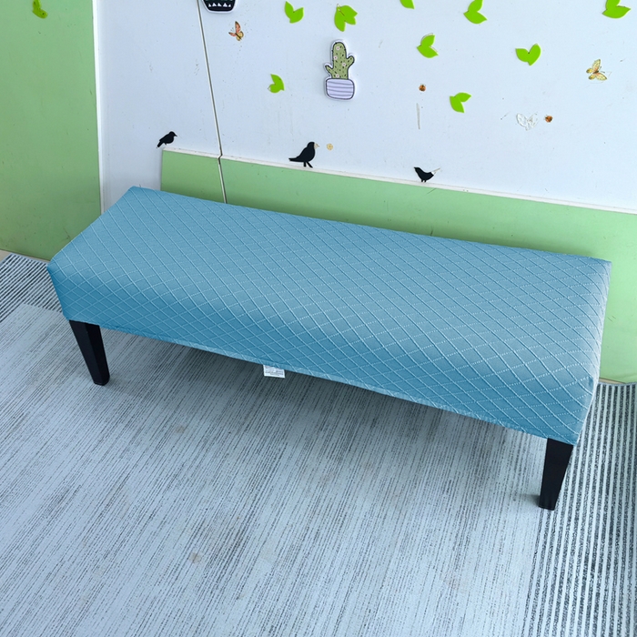 91家纺网 家纺一手货源 找家纺 （总）壹零特色家纺 2025新款菱形格长款换鞋凳套