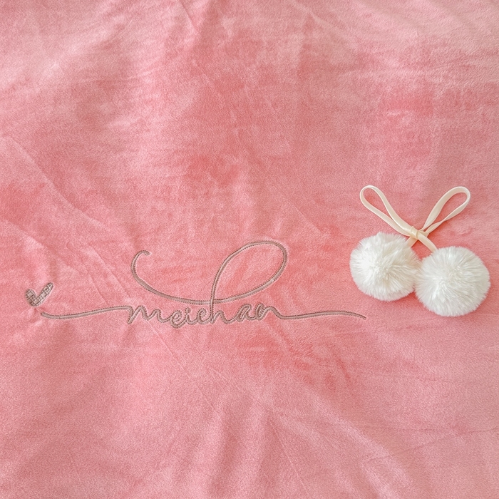 91家纺网 家纺一手货源 找家纺 恋尚羽家纺 2025新款韩版花边婴儿绒绣花大床裙四件套宝宝绒婴肤绒公主风韩式 豆沙色