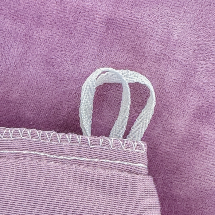 91家纺网 家纺一手货源 找家纺 恋尚羽家纺 2025新款韩版花边婴儿绒绣花大床裙四件套宝宝绒婴肤绒公主风韩式 紫色