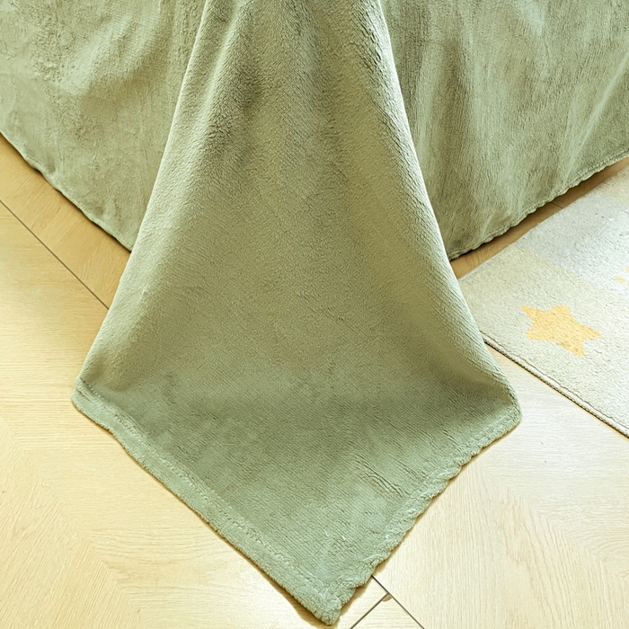 91家纺网 家纺一手货源 找家纺 柒月家居 2025新款高克重牛奶绒印花加厚保暖四件套 爱心熊猫