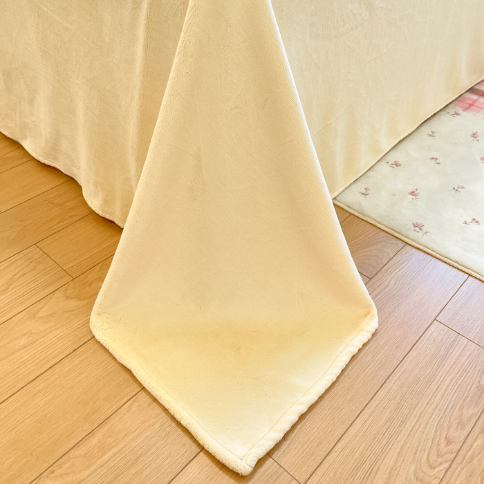 91家纺网 家纺一手货源 找家纺 柒月家居 2025新款高克重牛奶绒印花加厚保暖四件套 森系女孩