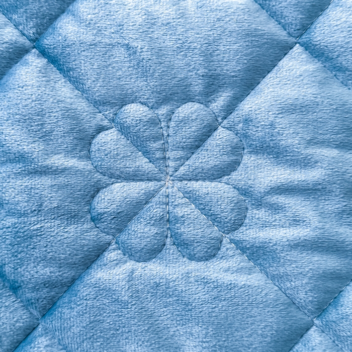 91家纺网 家纺一手货源 找家纺 （总）逸林家纺《原希尔顿逸林》 2025新款床盖水晶绒床盖床裙三件套夹棉床盖