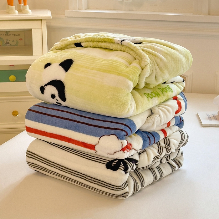 摩妮卡 2025新款印花系列小清新牛奶绒印花床笠三件套 组合图